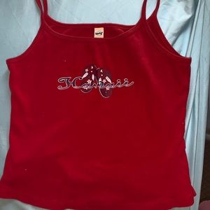 90s red baby tank